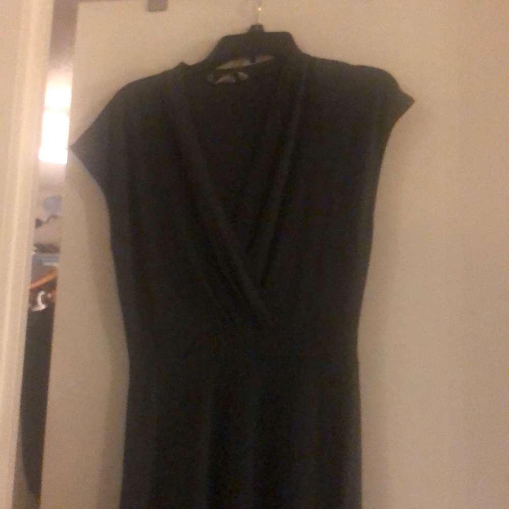 H&M dress - olive green short sleeve